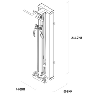 Fitness Seilzugturm aus Eichenholz – TWHEELS - TWHEELS