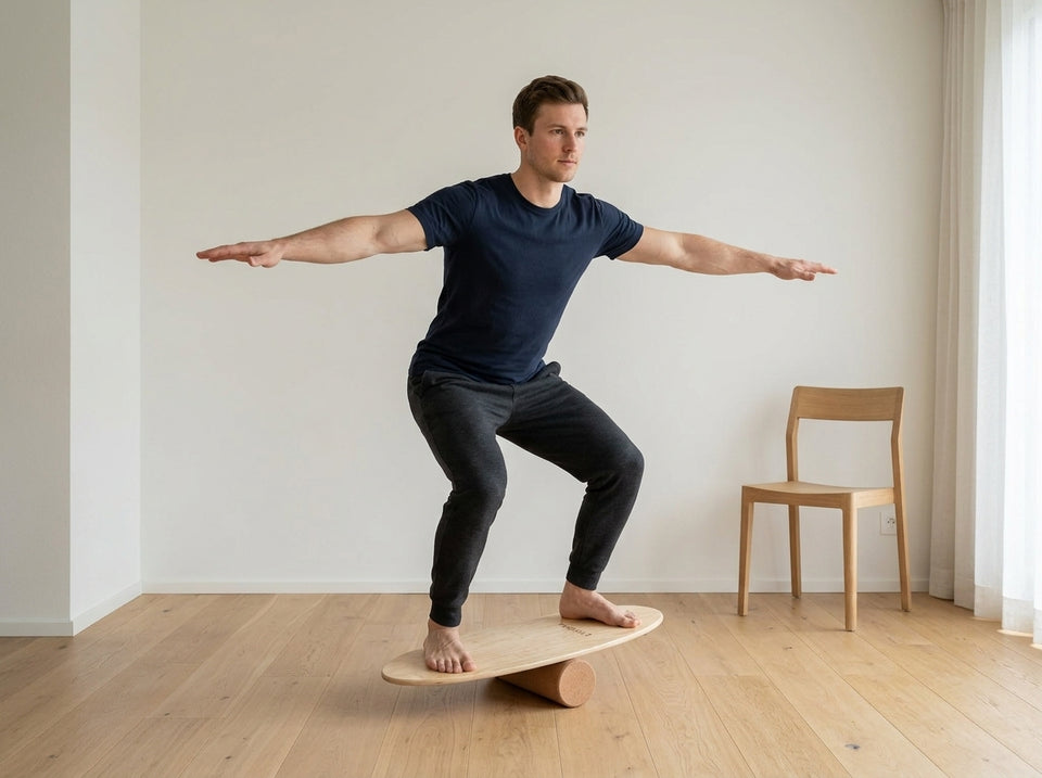 Seitliches Hin- und Herrollen: Startposition