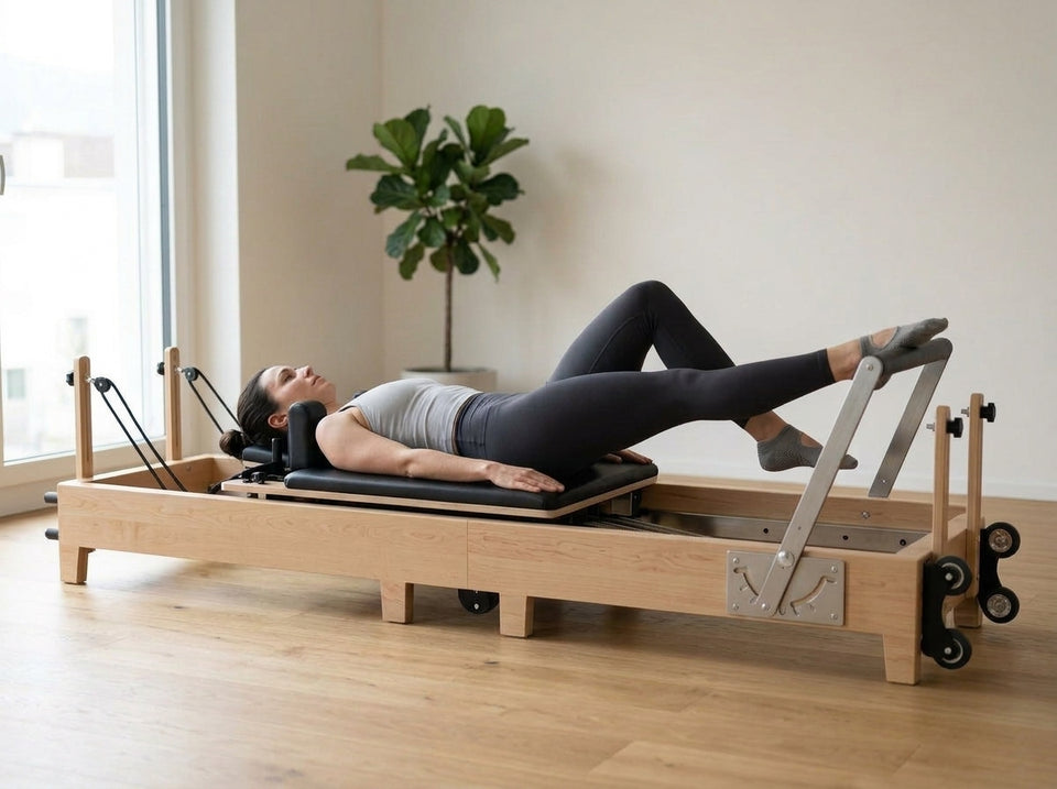 Laufen auf dem Reformer (Running): Startposition
