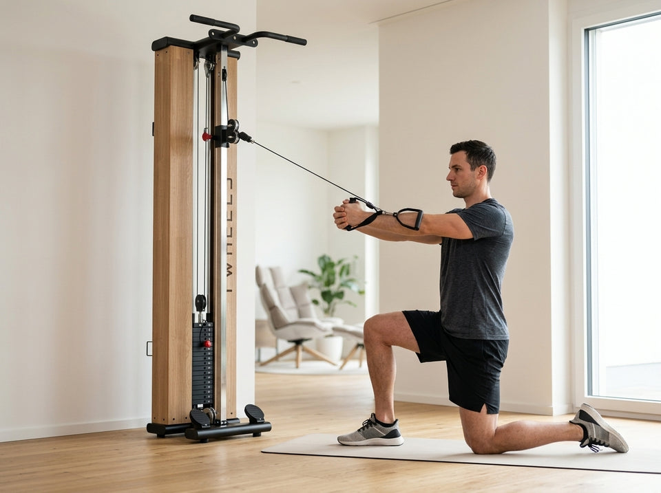 Pallof Press (Anti-Rotation): Startposition