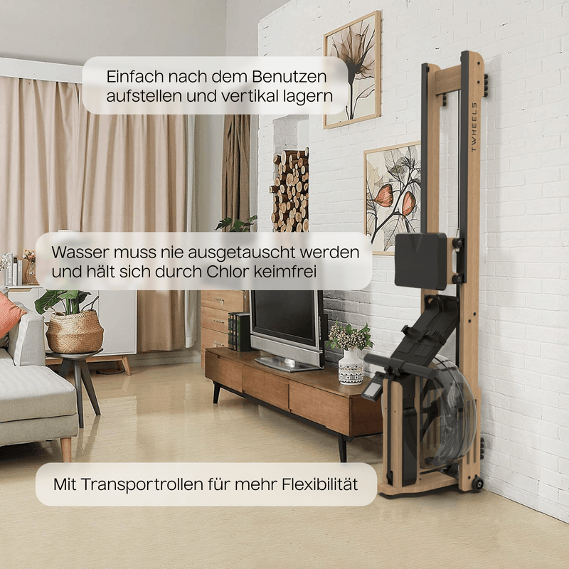 Wasserrudergerät aus Eichenholz – TWHEELS - TWHEELS