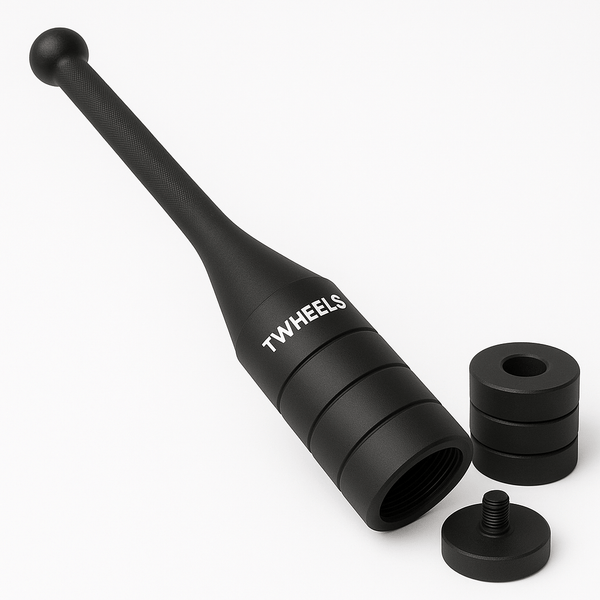 TWHEELS Mace Bell allongé avec blocs de poids retirés
