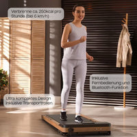 Walking Pad Laufband aus Eichenholz – TWHEELS