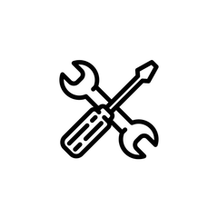 Werkzeug-Icon für die Zusatzleistungen von TWHEELS.