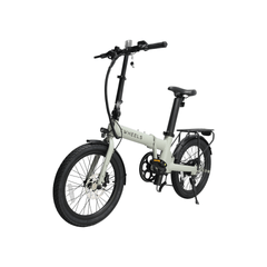 TWHEELS E-Bike City Faltrad in Schwarz, kompakt faltbar für unterwegs.