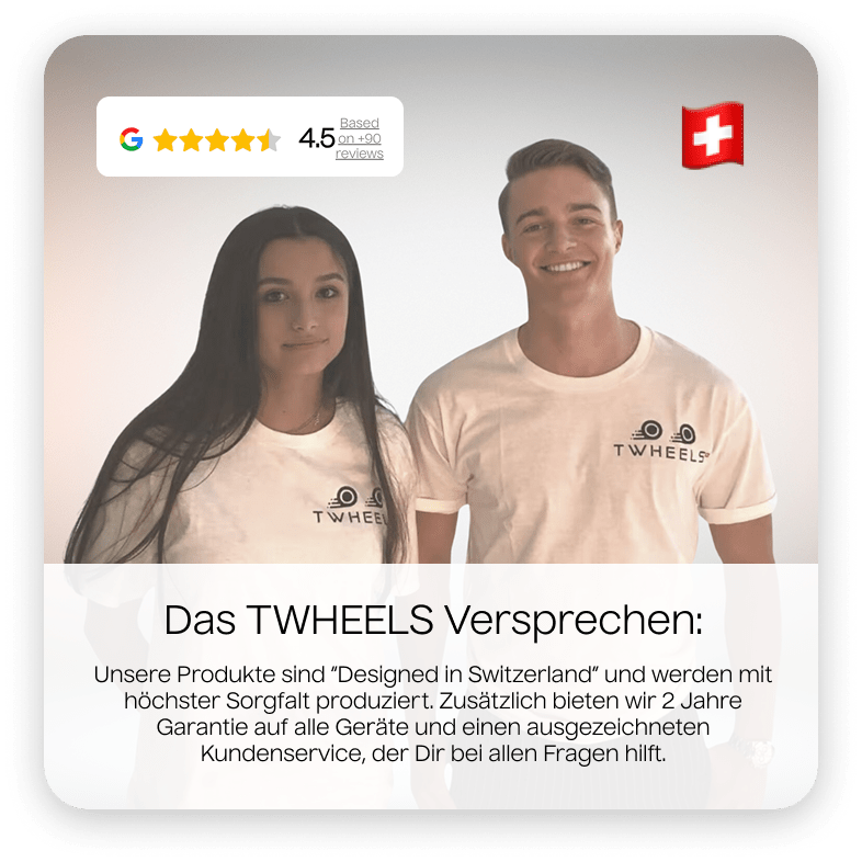 E - Roller Schwarz Matt – TWHEELS - TWHEELS