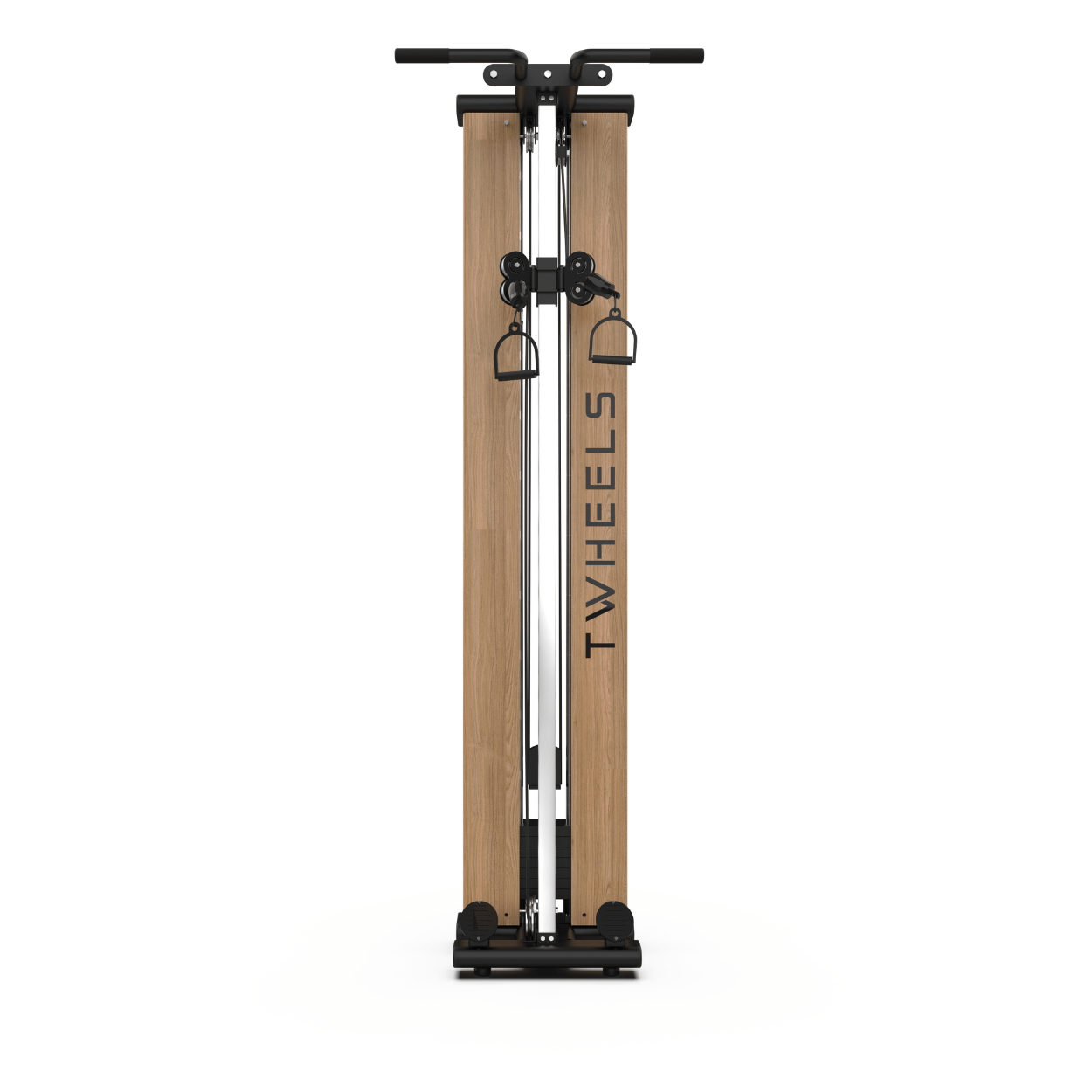 Fitness Seilzugturm aus Eichenholz – TWHEELS - TWHEELS