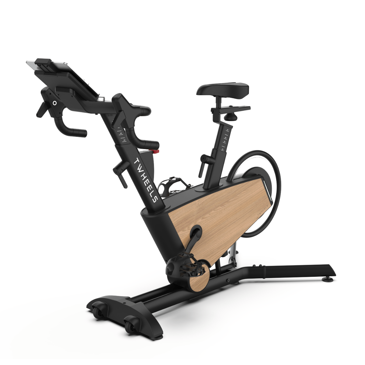 Hometrainer IndoorBike aus Eichenholz – TWHEELS - TWHEELS