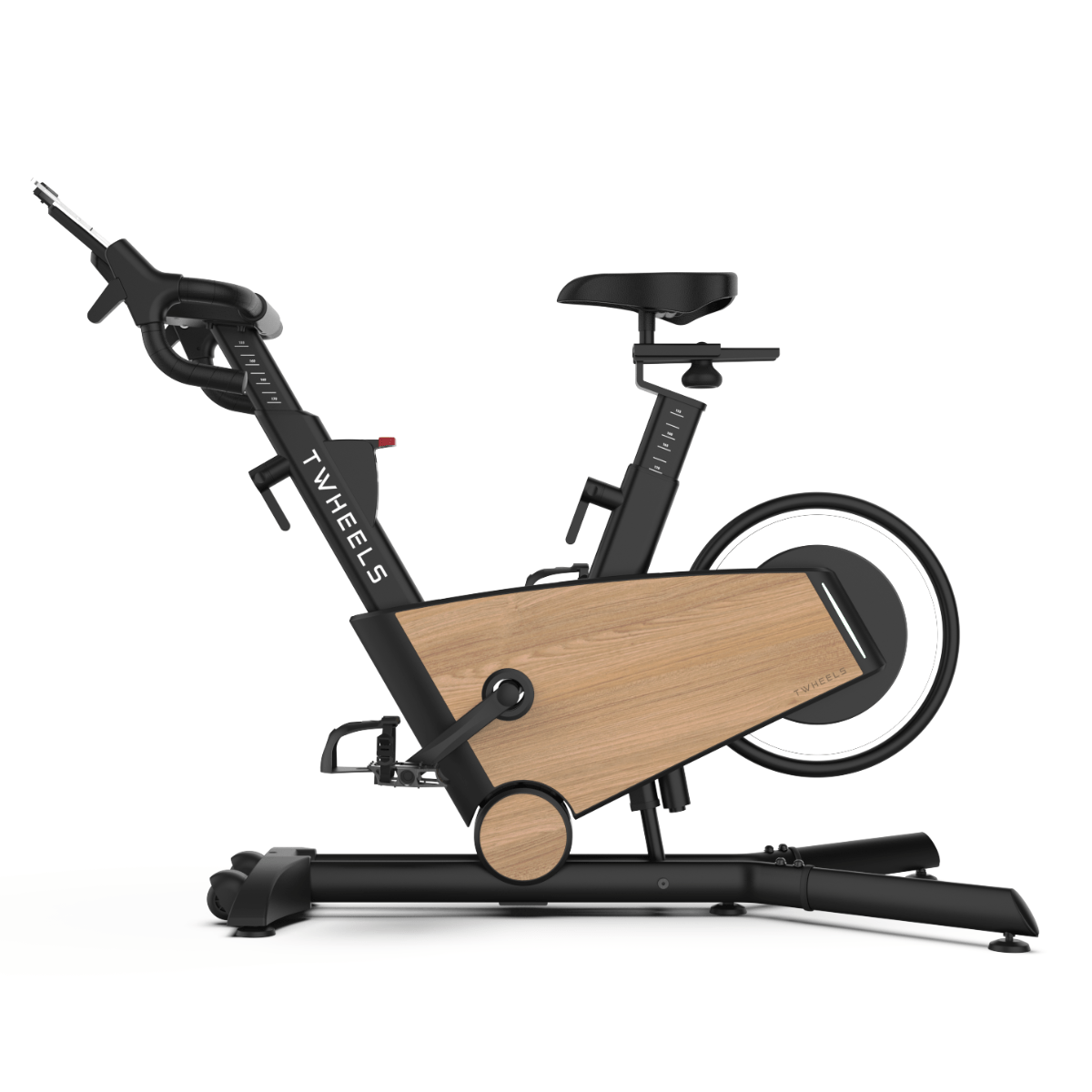 Hometrainer IndoorBike aus Eichenholz – TWHEELS - TWHEELS