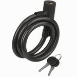 Kettenschloss mit Schlüssel in Schwarz - TWHEELS