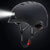 LED Helm Schwarz Matt - TWHEELS