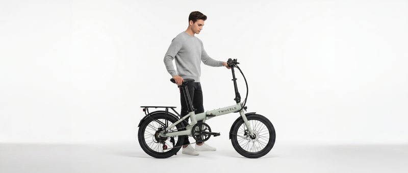 TWHEELS E-Bike City Faltrad pieghevole – Anteprima video