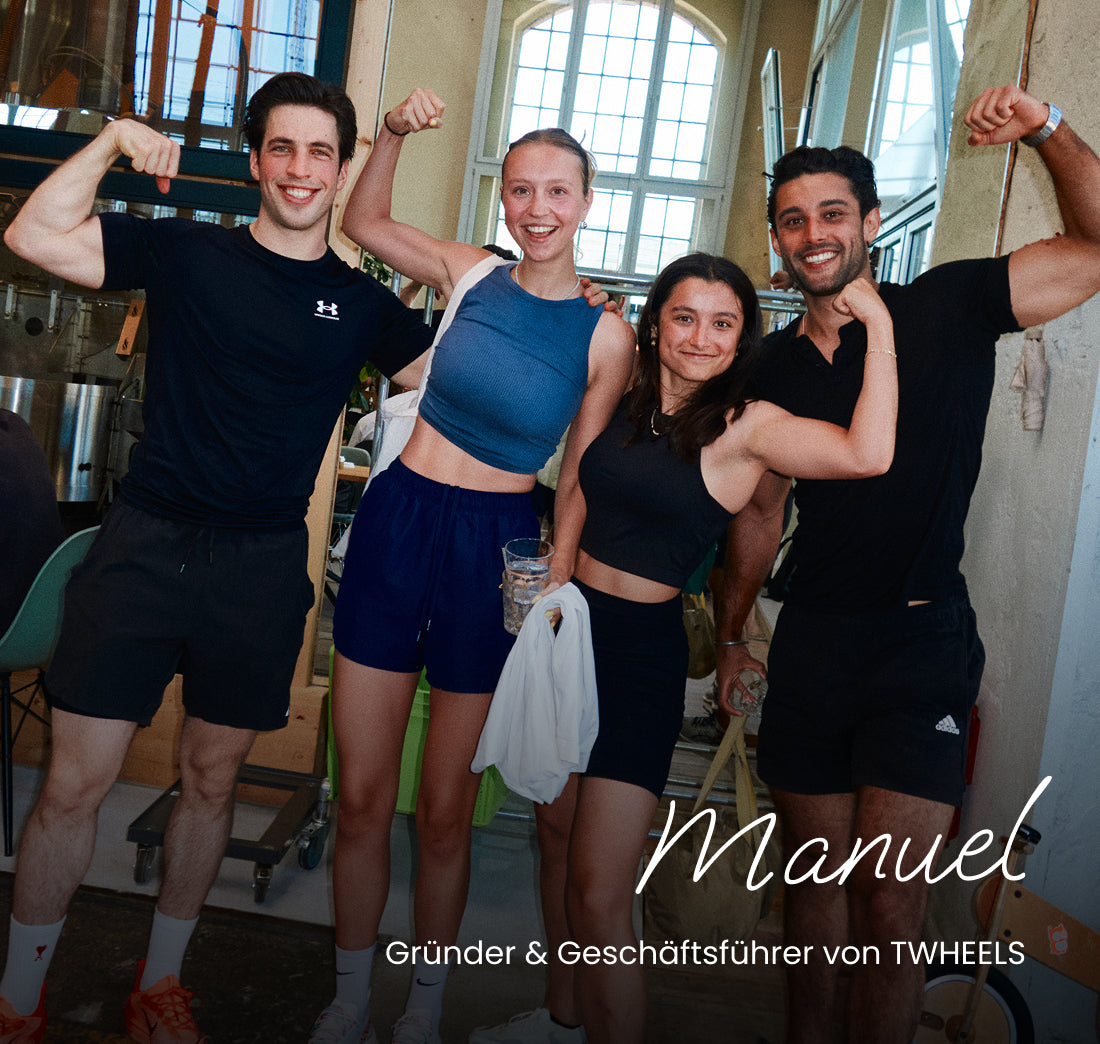 Manuel, Gründer und Geschäftsführer von TWHEELS