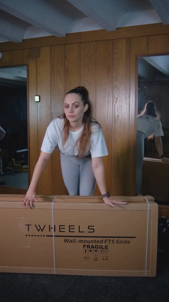 Fitness Seilzugturm aus Eichenholz – TWHEELS