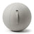Hellgraue TWHEELS Sitzball-Hülle in Leinenoptik für 75 cm auf weissem Hintergrund.