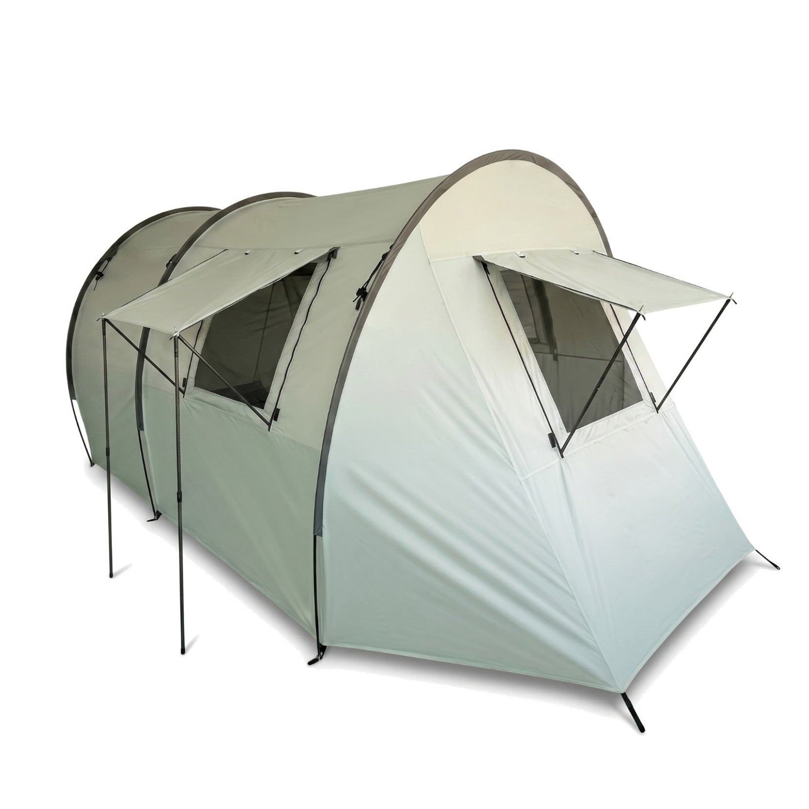 Tunnelzelt Camping, Familienzelt wasserdicht 3000 mm