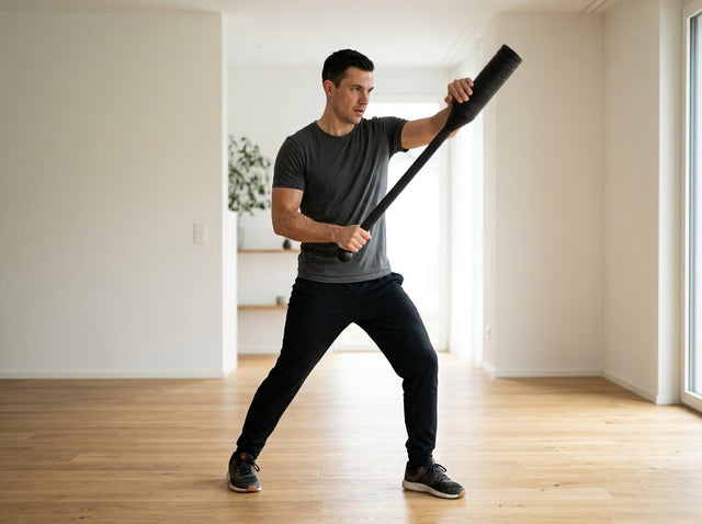 Mace-Uppercut auf dem Mace Bell con blocchi di peso regolabili da 6 a 16 kg