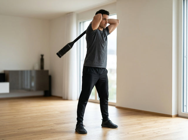 360-Schwung (Gada Swing) auf dem Mace Bell con blocchi di peso regolabili da 6 a 16 kg
