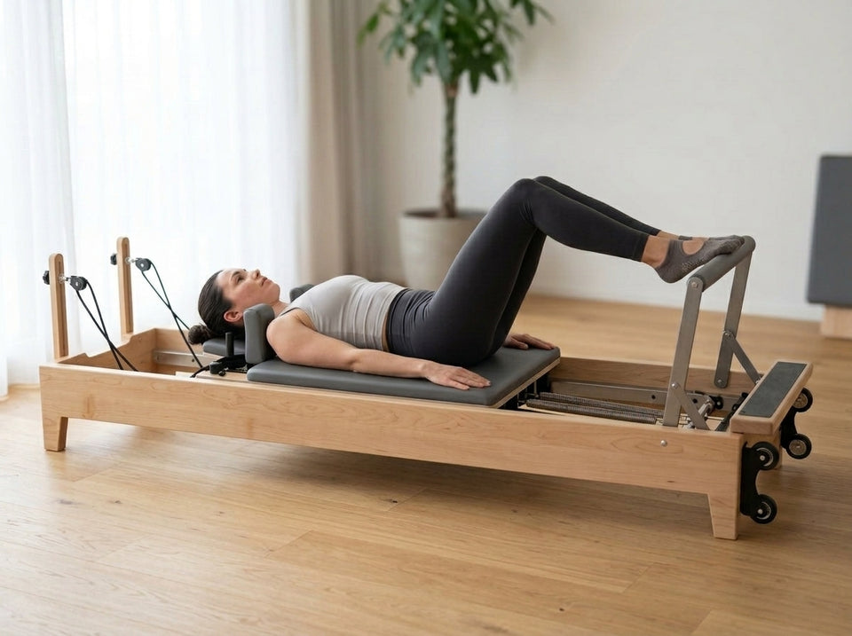 Beinpresse im Zehenstand (Footwork): Startposition