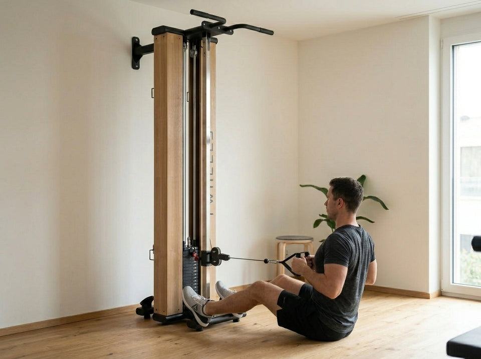 Rudern sitzend am Kabel (Seated Row): Startposition
