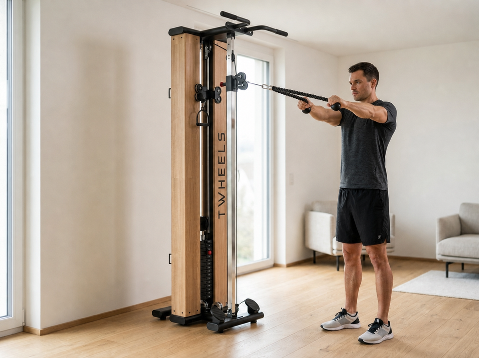 Face Pull (Seilzug zum Gesicht): Startposition