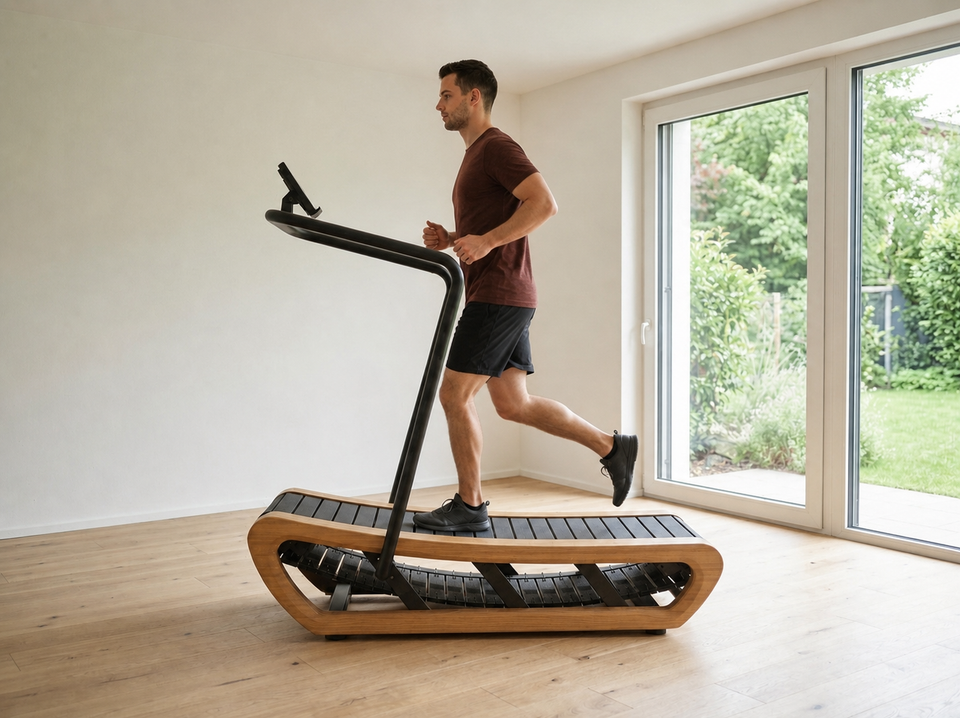 Technik-Basics auf dem Curved-Band: Endposition