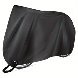 Black Bicycle Cover