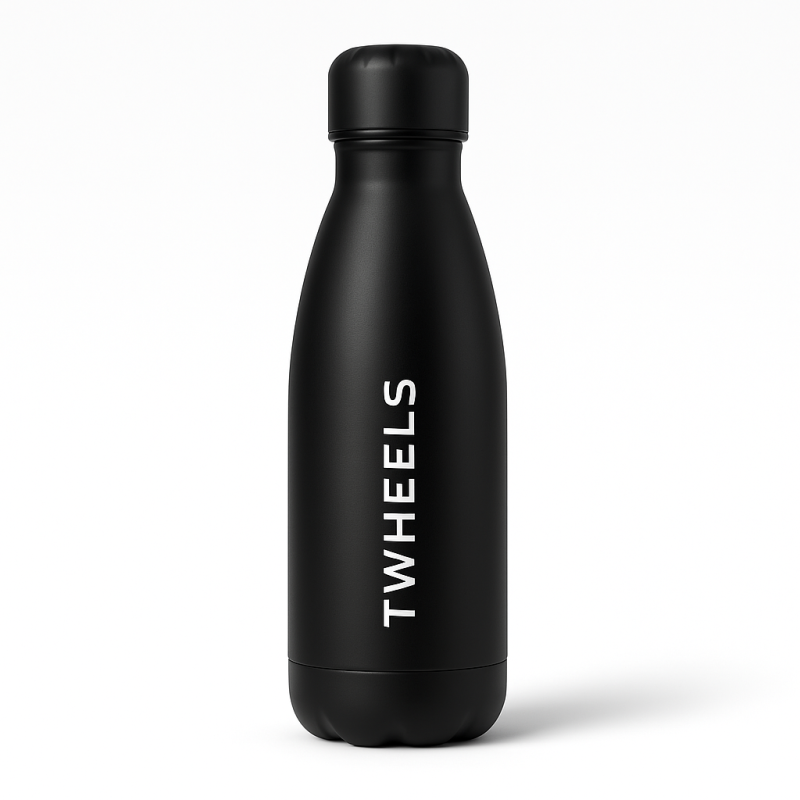 Black Water Bottle TWHEELS