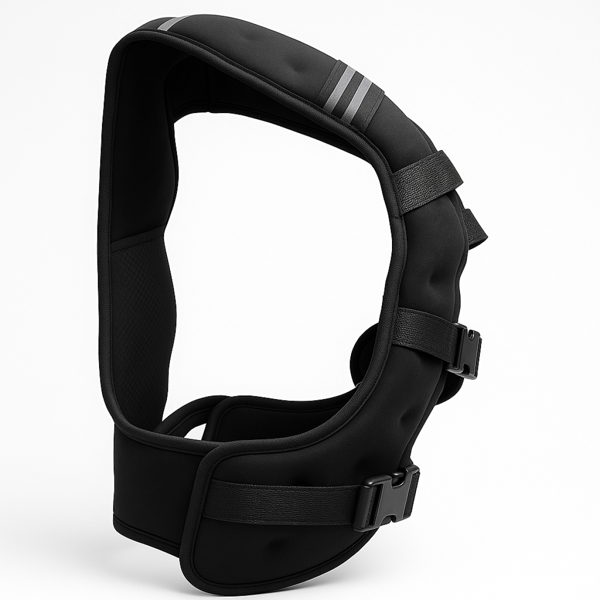 Black Weighted Vest Side