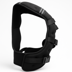 Black Weighted Vest Side