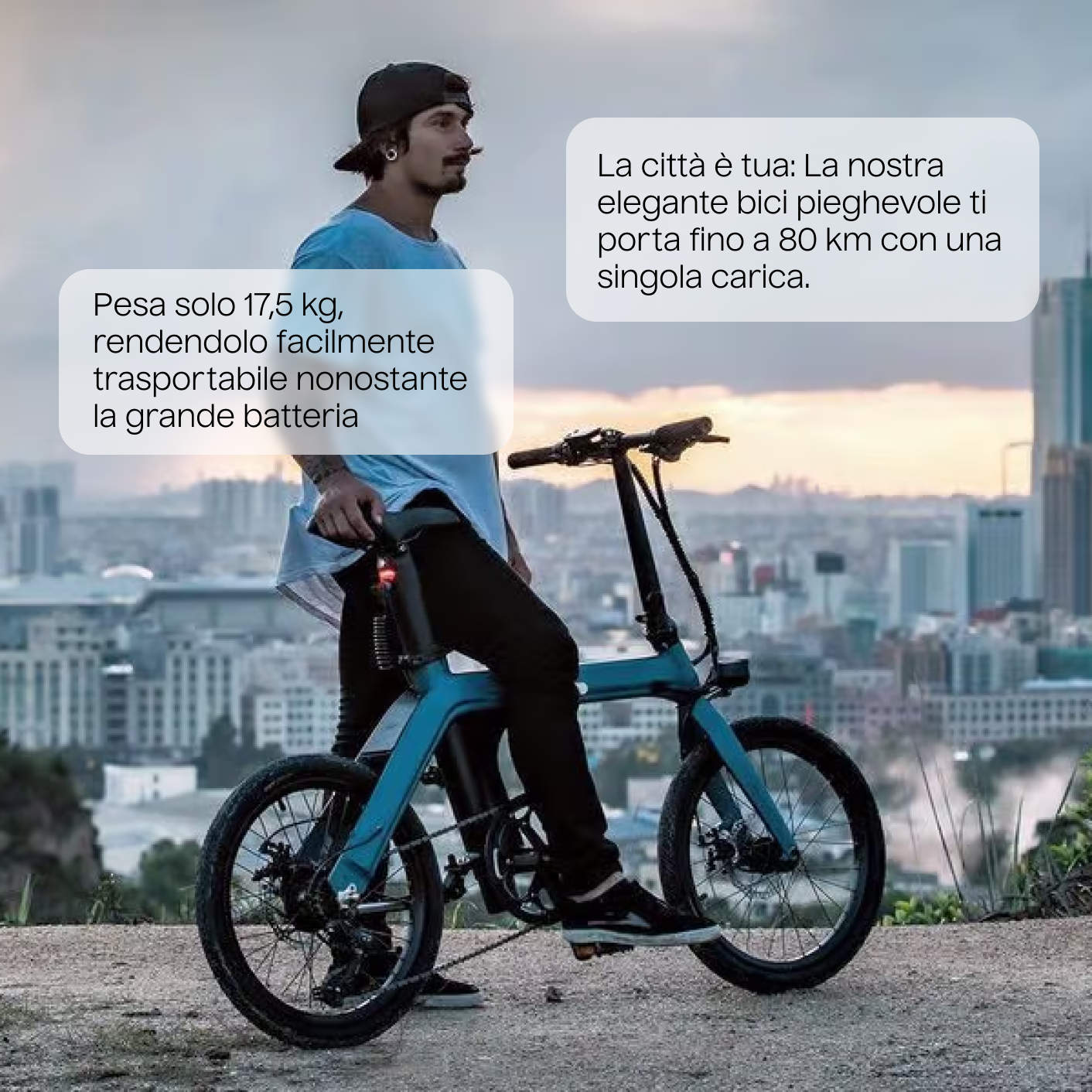 Fatti sulla bicicletta pieghevole E
