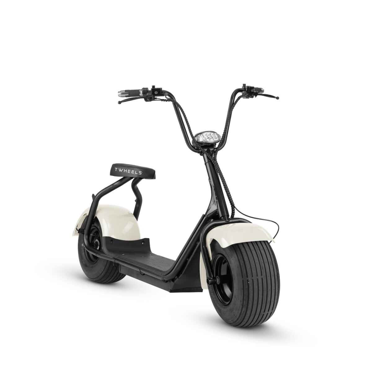 scooter électrique blanc 1 3